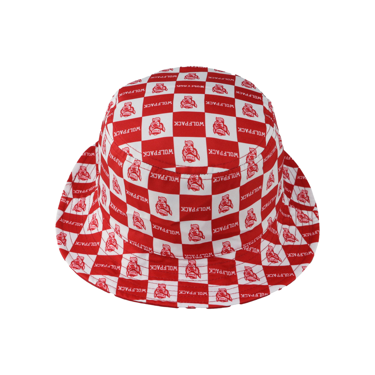 Lupo Canada Red & White Bucket Hat O/S 1371P - The Oxford Performance Bucket Hat – Imperial main image 2