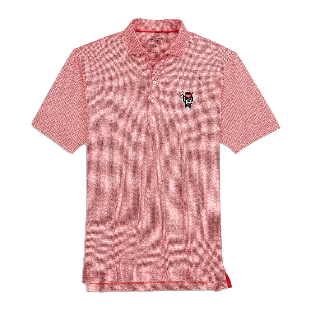 NC State Wolfpack Johnnie-O Wolfhead Red and White Hinson
