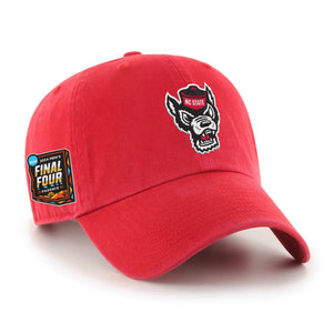 NC State Wolfpack '47 Brand Final Four Red Clean Up Adjustable Hat