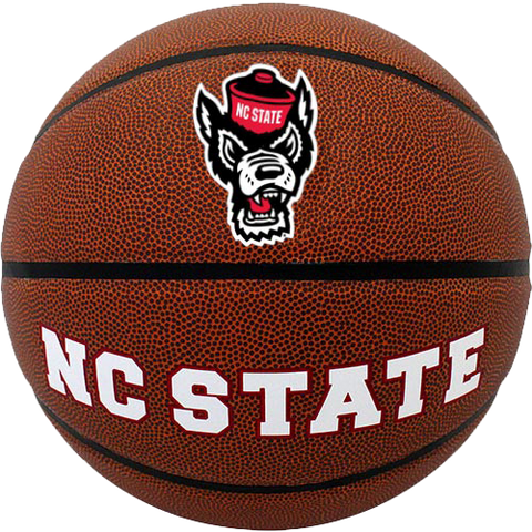 NC State Wolfpack Deluxe Rubber Official Size Basketball