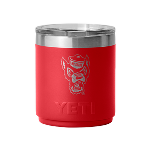 NC State Wolfpack Yeti Red Wolfhead 10oz. Lowball