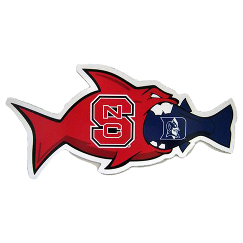 NC State Wolfpack - Duke Rival Fish Magnet