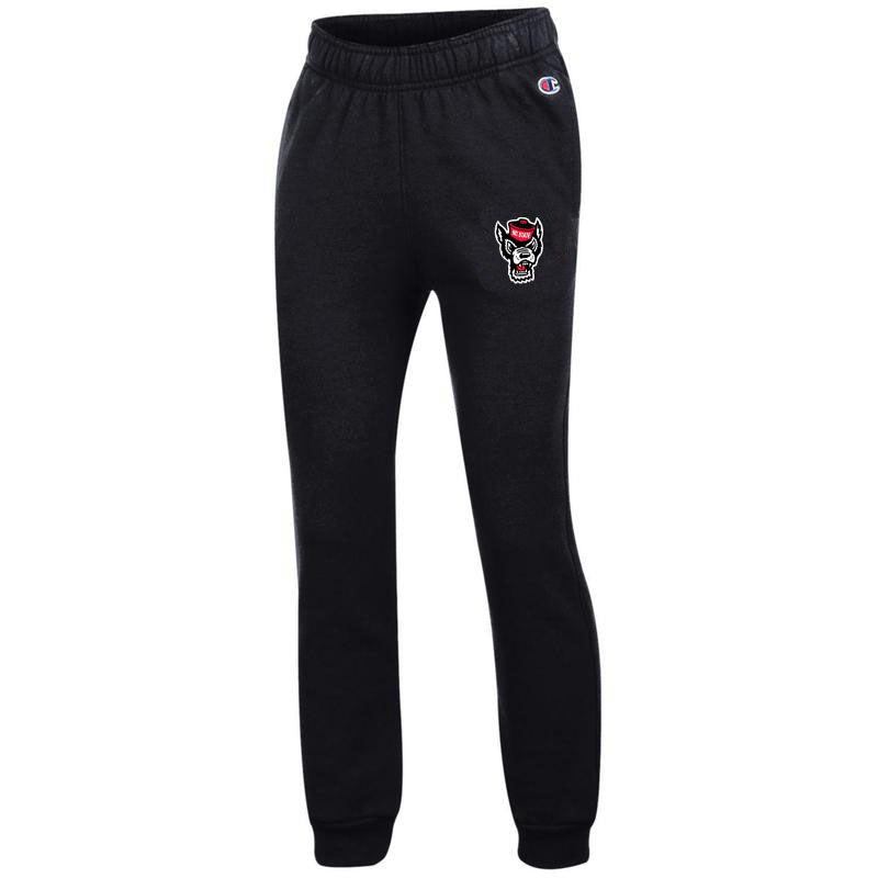 NC State Wolfpack Champion Youth Black Wolfhead Powerblend Joggers – Red  and White Shop