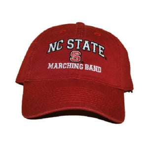 NC State Wolfpack Marching Band Red Relaxed Fit Adjustable Hat