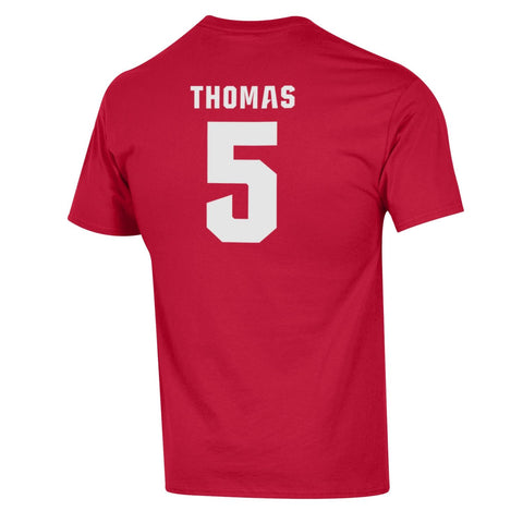 NC State Wolfpack Champion Red Thayer Thomas #5 T-Shirt