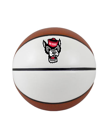 NC State Wolfpack Full Size Wolfhead Autograph Basketball