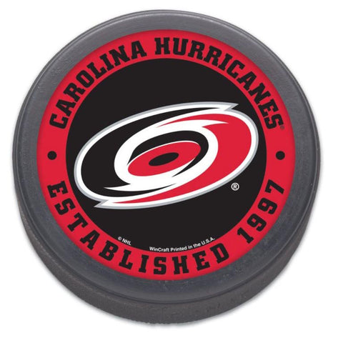 Carolina Hurricanes NHL Hockey Puck