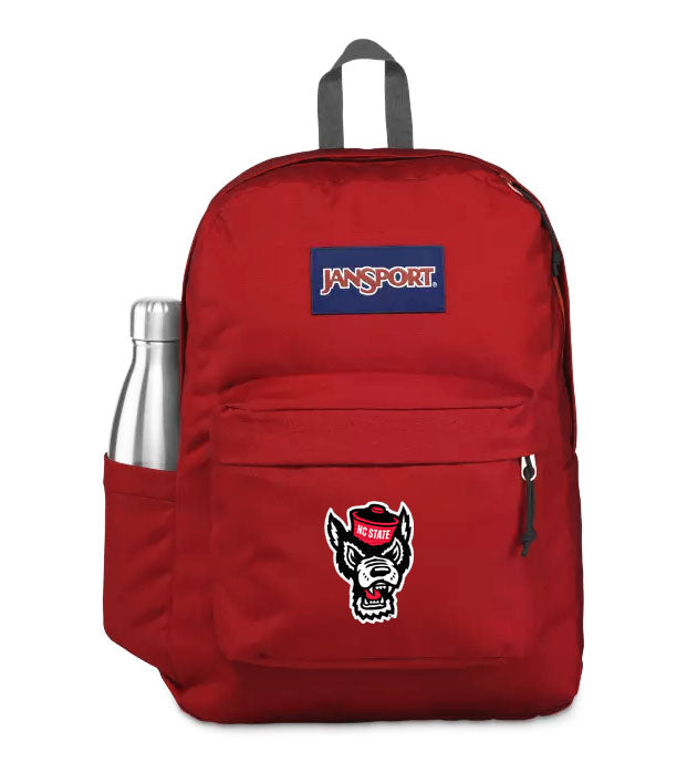 NC State Wolfpack Jansport Red Superbreak Backpack – Red and  display picture 2