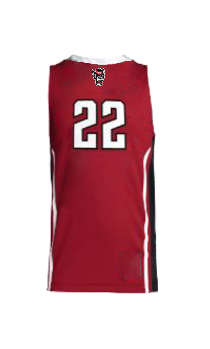 NC State Wolfpack Adidas Red #21 Swingman Basketball Jersey – Red