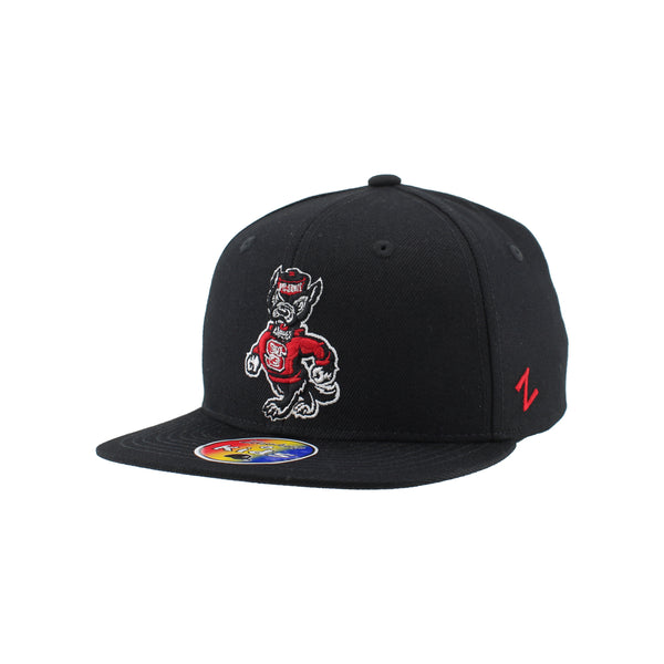 NC State Wolfpack Kids Black Zephyr Strutting Wolf Hat