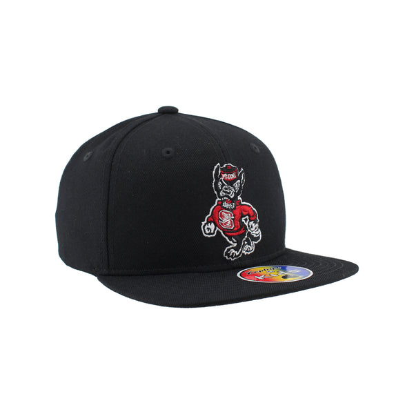 NC State Wolfpack Kids Black Zephyr Strutting Wolf Hat