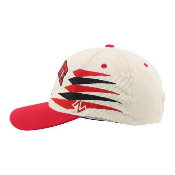 NC State Wolfpack Zephyr Ivory Wolfhead Retro Diamond Cut Hat