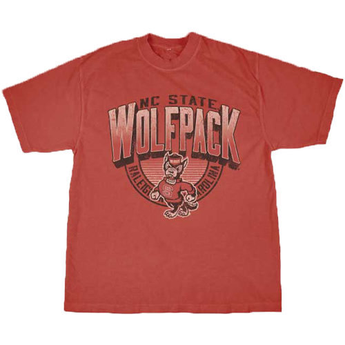 NC State Wolfpack Nantucket Red Last Penny Strutting Wolf T-Shirt