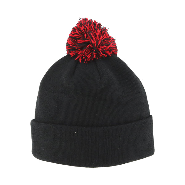 NC State Wolfpack "Aspect" Wolfhead Cuffed Pom Beanie