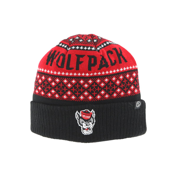 NC State Wolfpack "Big & Bold" Wolfhead Cuffed Beanie