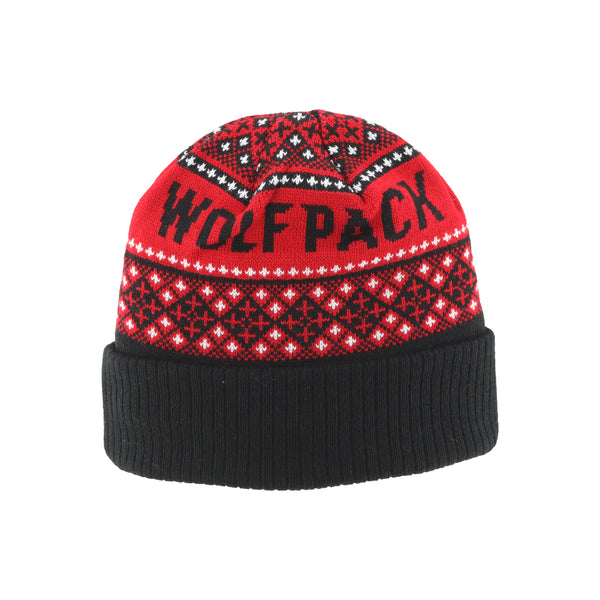 NC State Wolfpack "Big & Bold" Wolfhead Cuffed Beanie