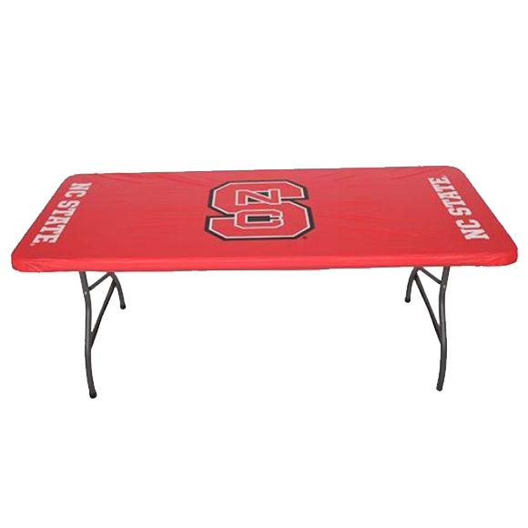 NC State Wolfpack 8' Block S Kwik-Cover Table Cover