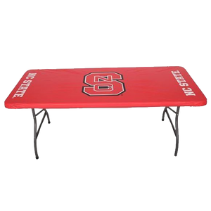 NC State Wolfpack 8' Block S Kwik-Cover Table Cover