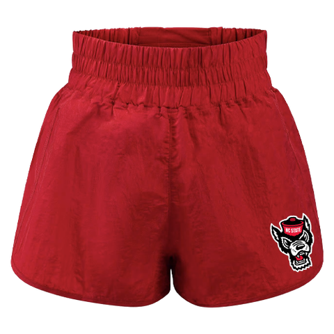 NC State Wolfpack Hype & Vice Women's Red Wolfhead Boxer Shorts
