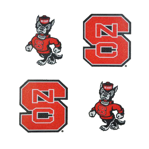 NC State Wolfpack Peel & Stick Skin Tattoo's