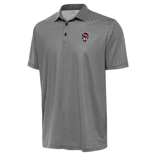 NC State Wolfpack Antigua Wolfhead Rings Polo