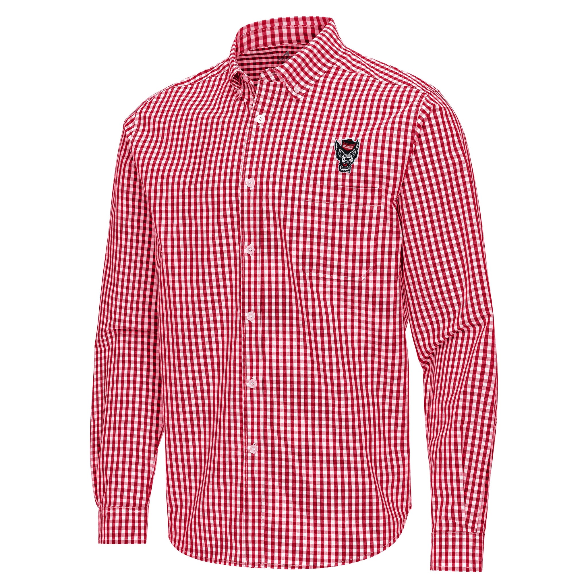 nc state dress shirt North Carolina State Wolfpack Wes and Willy Mens College Hawaiian Shor Jadgang Inc dba Unique University Apparel