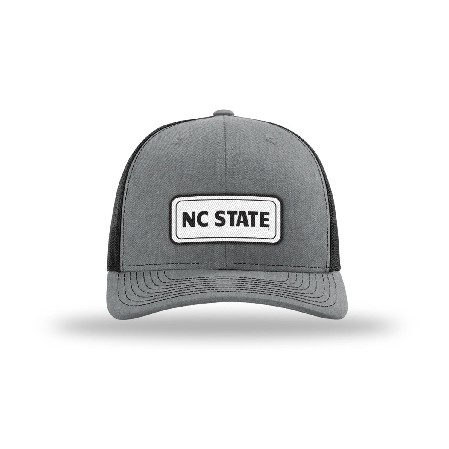 Richard R112 NC State Wolfpack Richardson R112 Charcoal and Black Heritage Patch ...