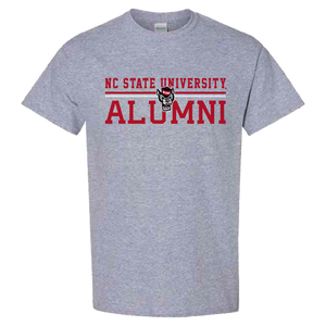 NC State Wolfpack Sports Grey Alumni T-shirt