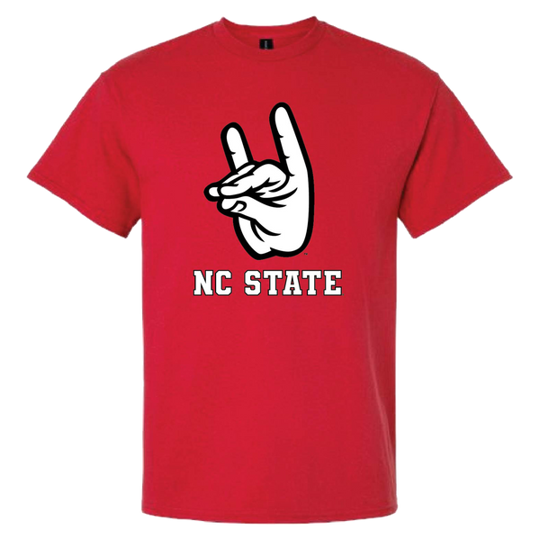 NC State Wolfpack Youth Pack Hand Sign Red T-Shirt