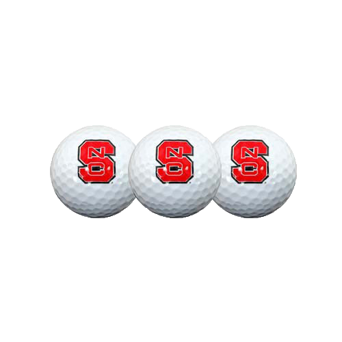 NC State Wolfpack Golf Ball 3-Pack
