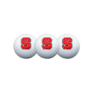NC State Wolfpack Golf Ball 3-Pack