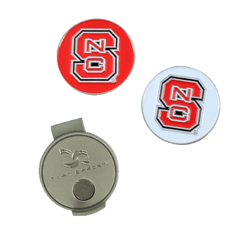 NC State Wolfpack Hat Clip & Ball Markers