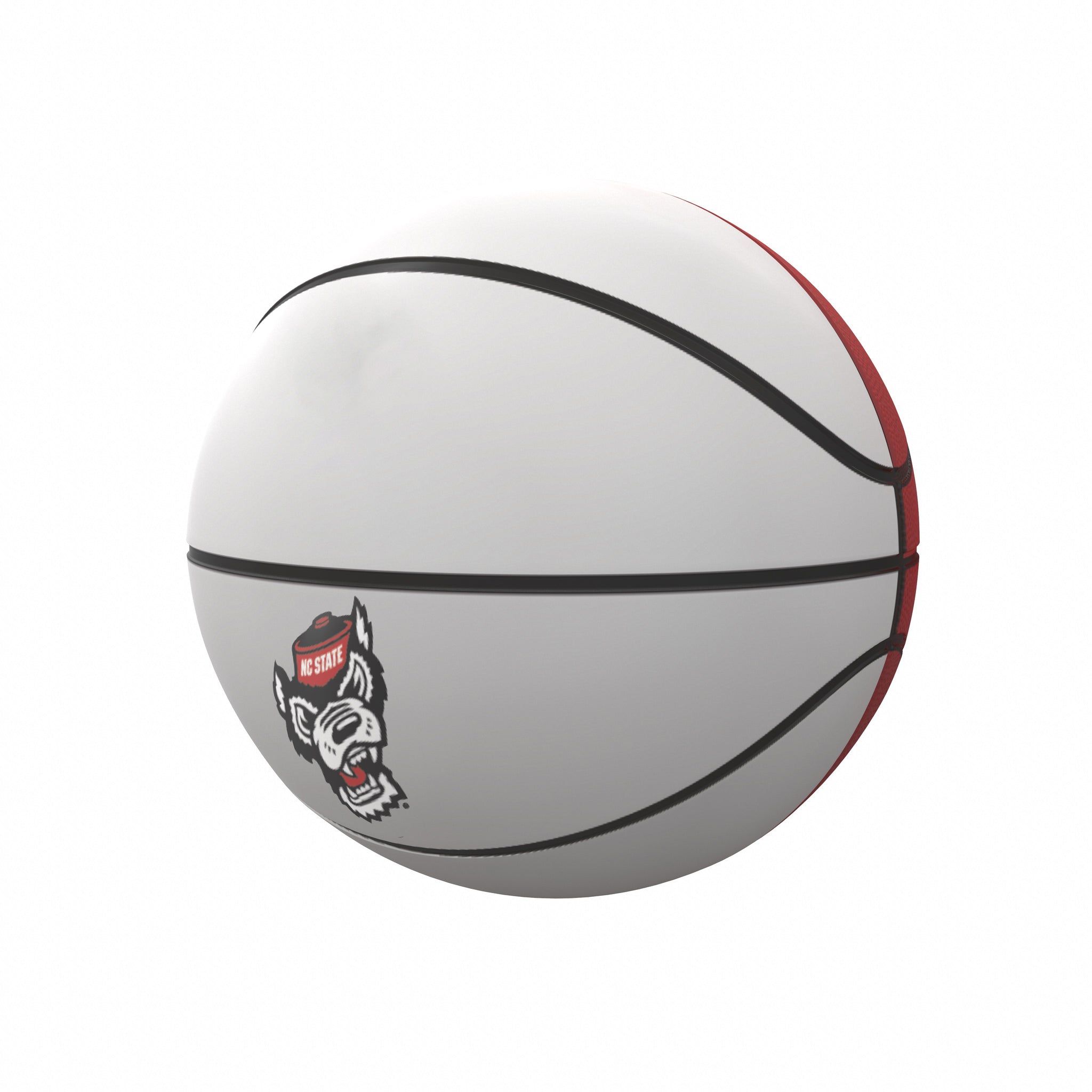 NC State Wolfpack Wolfhead Mini-Size Autograph Basketball