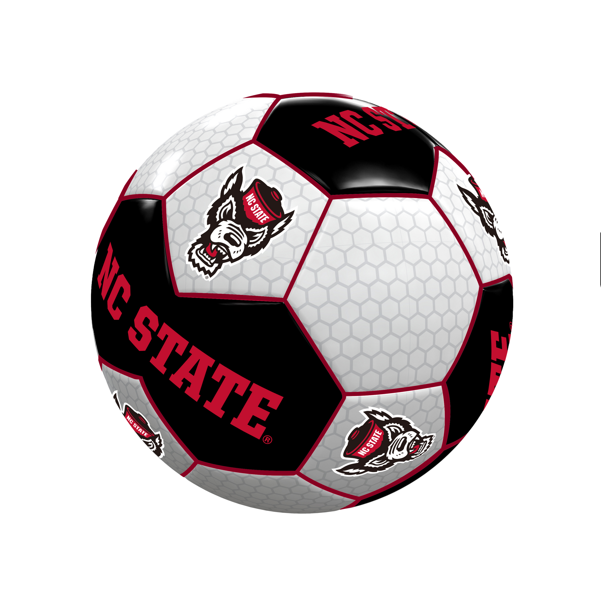 NC State Wolfpack Wolfhead Mini Soccer Ball