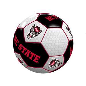 NC State Wolfpack Wolfhead Mini Soccer Ball