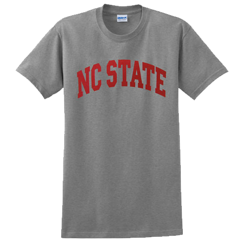 NC State Wolfpack Youth Grey Arch T-Shirt