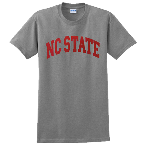 NC State Wolfpack Youth Grey Arch T-Shirt
