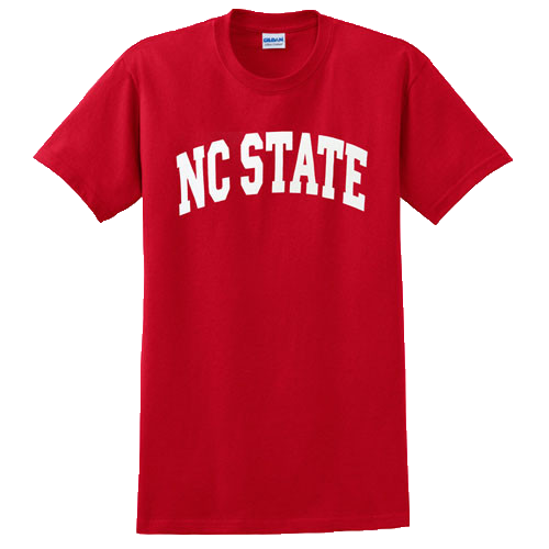 NC State Wolfpack Red Arch T-Shirt