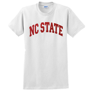 NC State Wolfpack White Arch T-Shirt