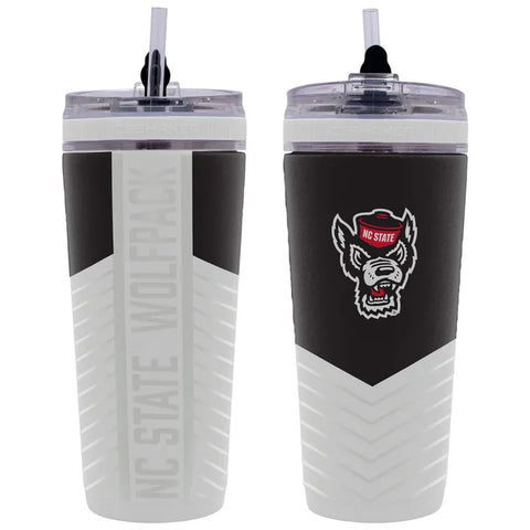 NC State Wolfpack 26 oz Wolfhead Stainless Steel Flex Ice Shaker