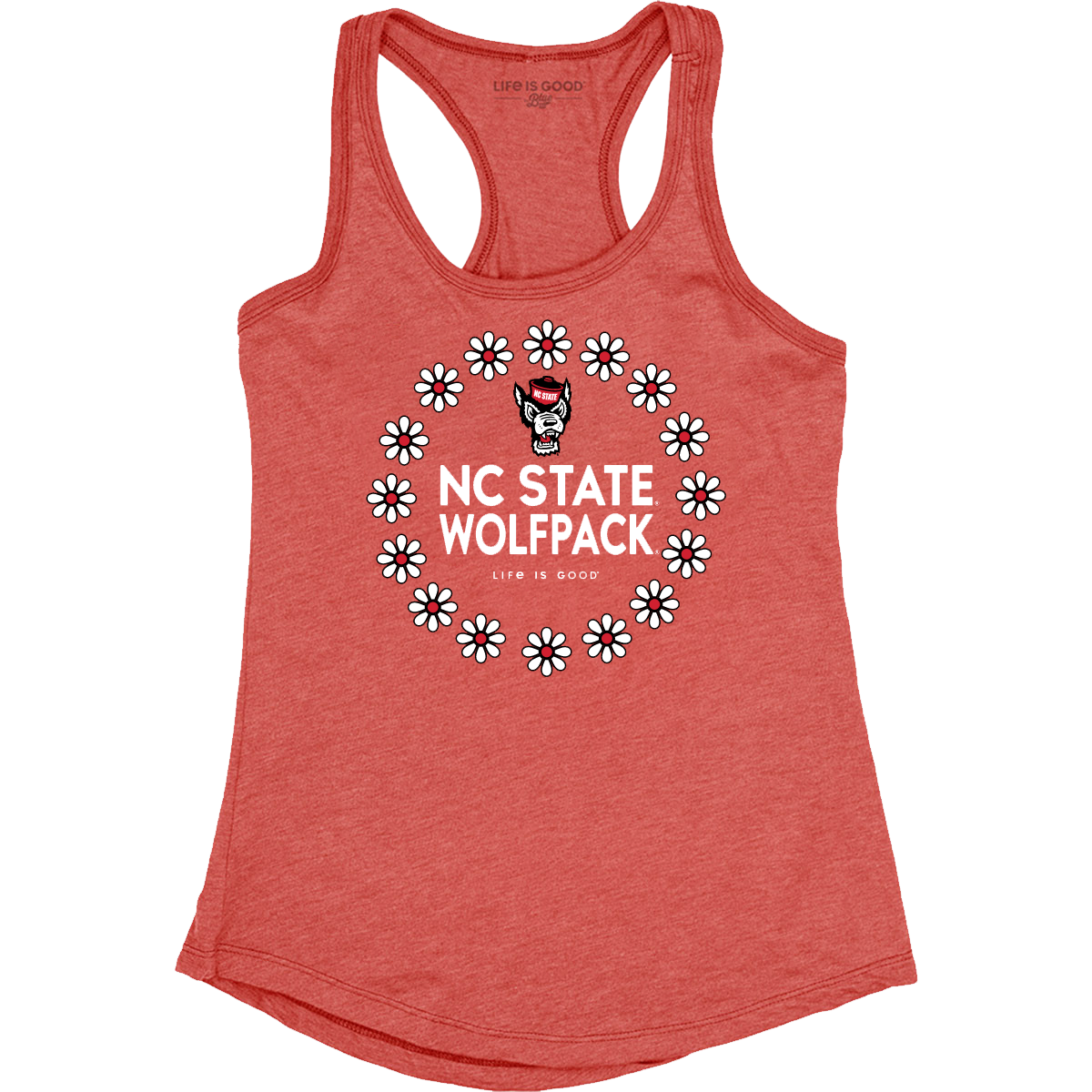 NC State Wolfpack Women's Special Blend Flower Tank