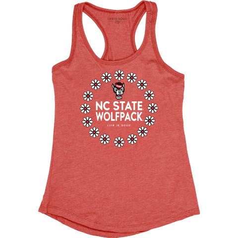 NC State Wolfpack Women's Special Blend Flower Tank