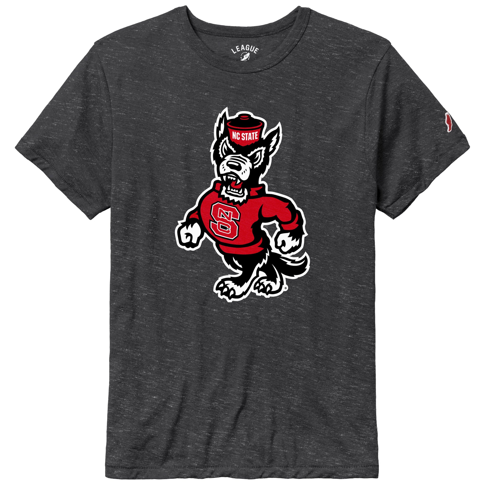 NC State Wolfpack Varsity Slate Strutting Wolf Short Sleeve T-shirt