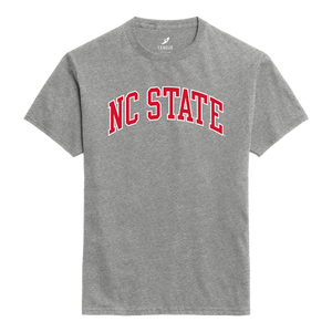 NC State Wolfpack Heather Graphite Arch T-Shirt