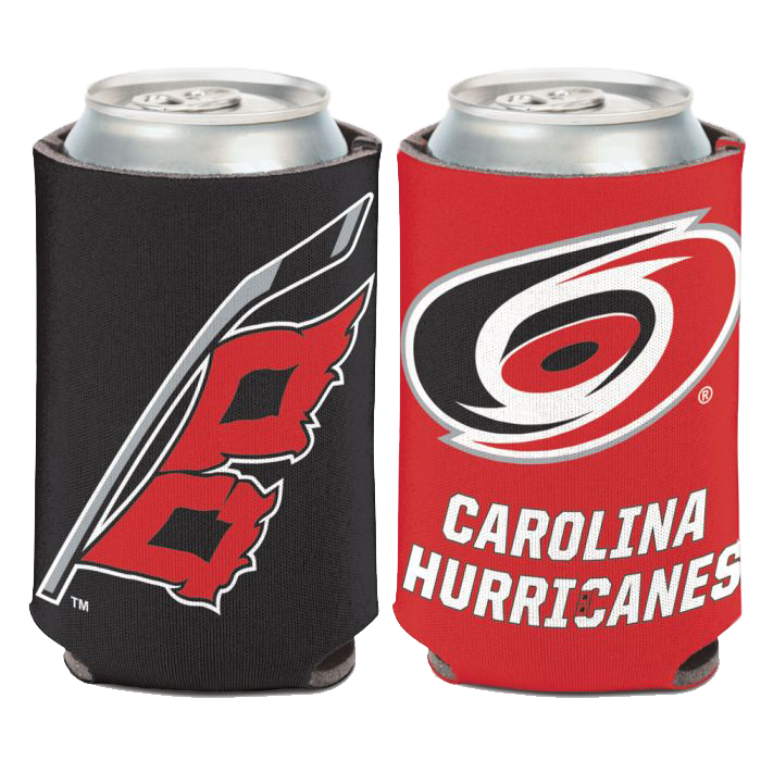 Carolina Hurricanes Warning Flag Can 2-Sided Koozie