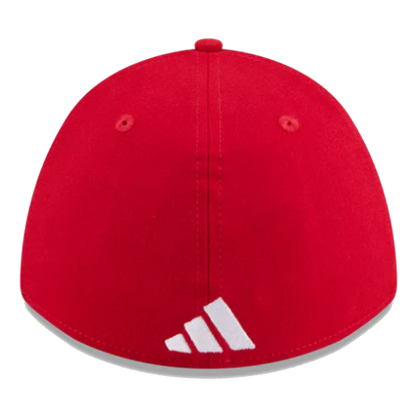 NC State Wolfpack New Era x adidas Red Low Profile 39THIRTY Fitted Hat