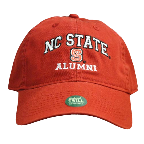 NC State Wolfpack Alumni Red Relaxed Fit Adjustable Hat