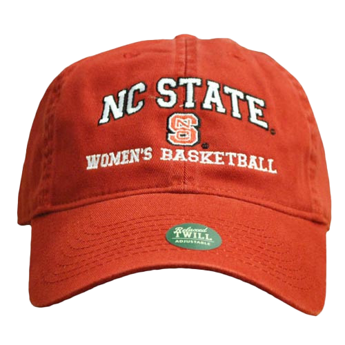 NC State Wolfpack Women's Basketball Red Relaxed Fit Adjustable Hat