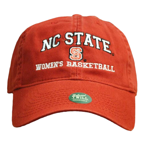 NC State Wolfpack Women's Basketball Red Relaxed Fit Adjustable Hat