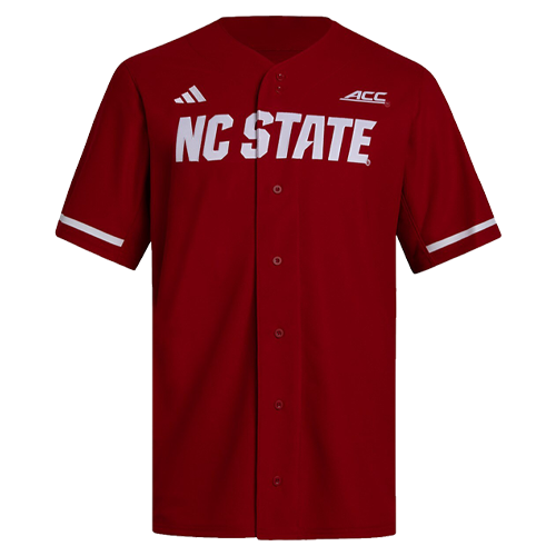 NC State Wolfpack adidas 2025 Red Baseball Jersey